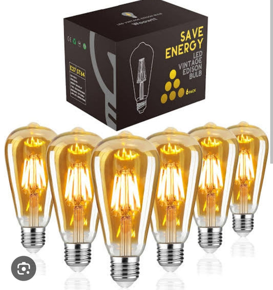 SAVE ENERGY LED VINTSGE EDISON BULB